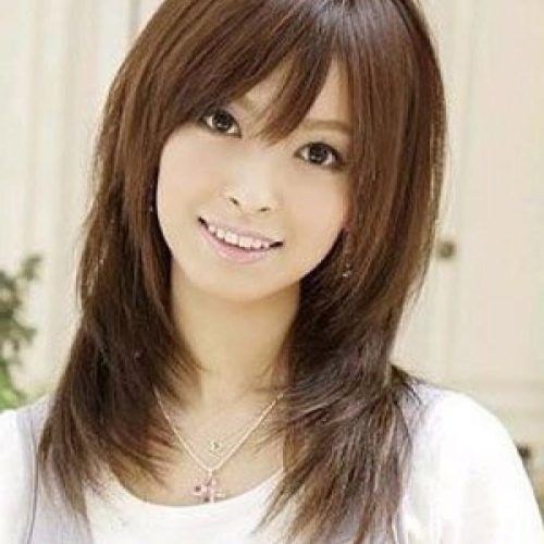 Long Layered Japanese Hairstyles (Photo 9 of 15)