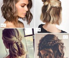 15 Inspirations Bridesmaid Hairstyles Updos for Short Hair