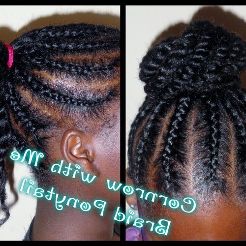 Cornrow Hairstyles Up In One (Photo 14 of 15)