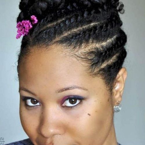 Braided Updo Hairstyles For Black Women (Photo 1 of 15)