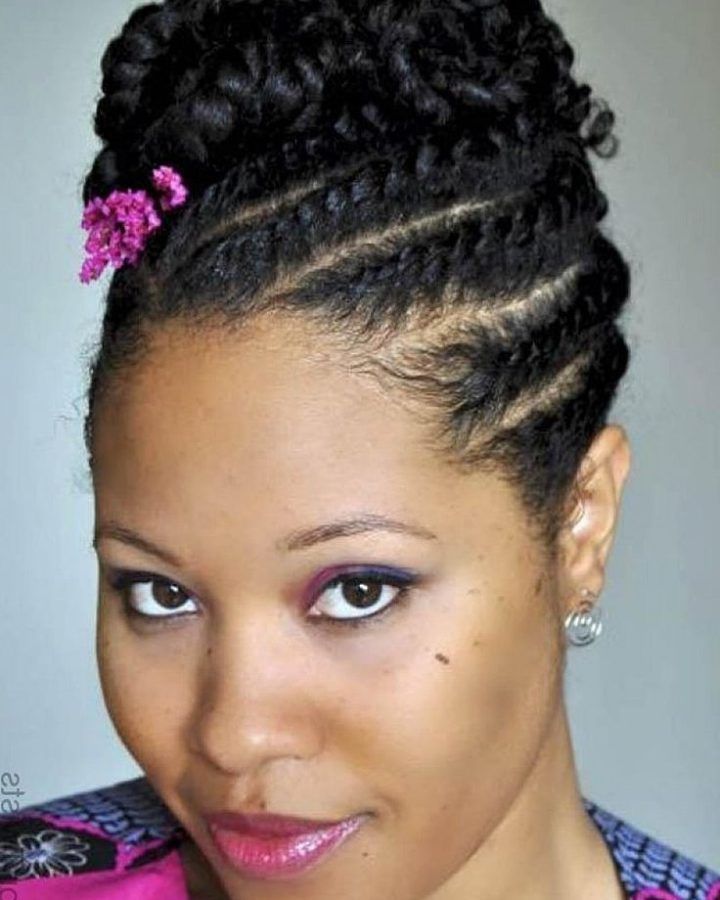 15 Photos Braided Updo Hairstyles for Black Women