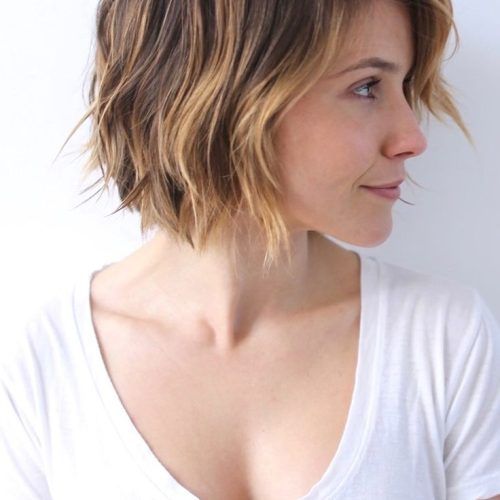 Smart Short Bob Hairstyles With Choppy Ends (Photo 5 of 20)