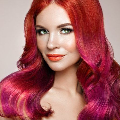 Red Highlights For Type 3C Hairstyles (Photo 14 of 20)