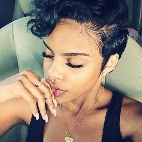 Short Hairstyles For Black Teenagers (Photo 12 of 15)