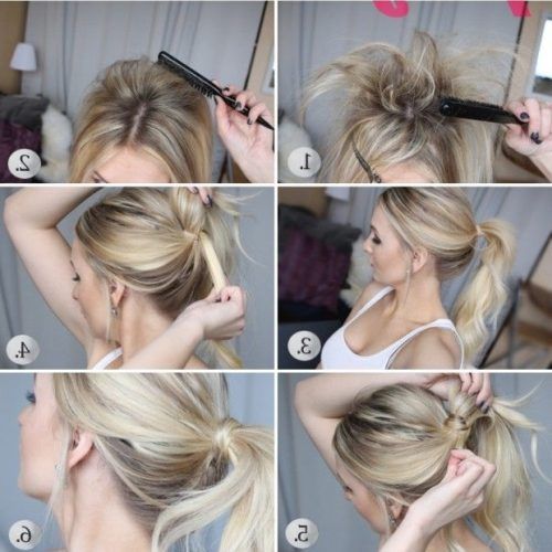 Chic Ponytail Hairstyles With Added Volume (Photo 20 of 20)