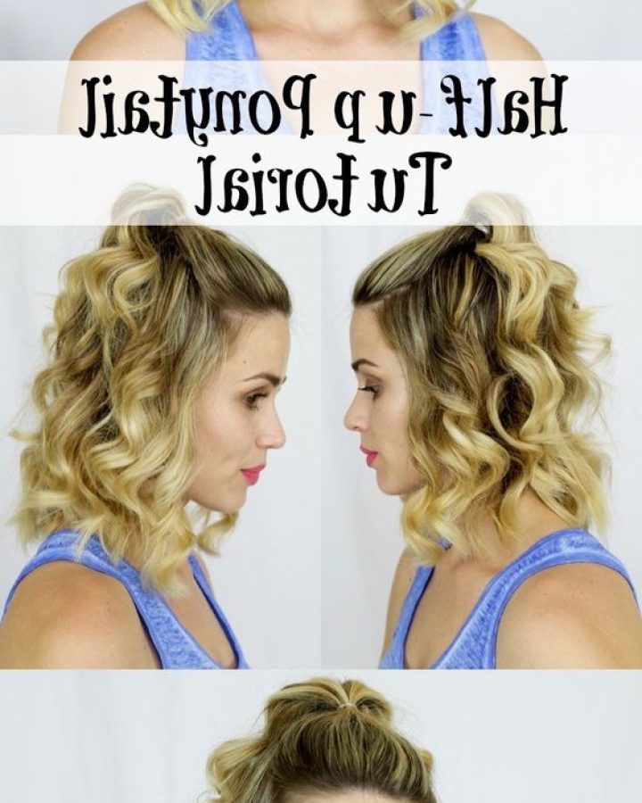 20 Photos Casual Half Up Ponytail Hairstyles