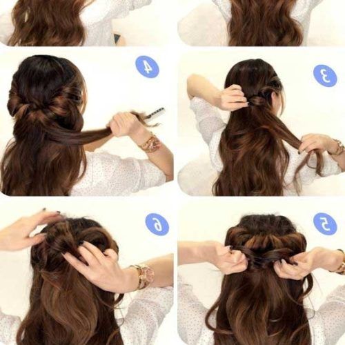Diy Half Updo Hairstyles For Long Hair (Photo 6 of 15)