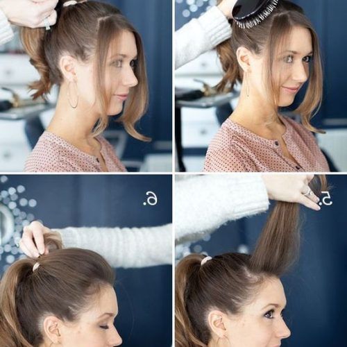 Easy High Pony Hairstyles For Curly Hair (Photo 19 of 20)