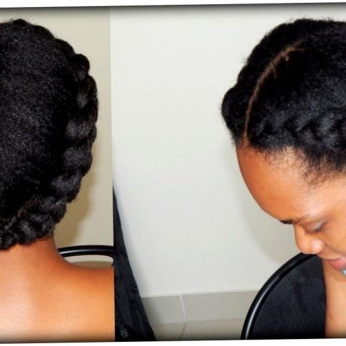 Cornrows Hairstyles With Afro (Photo 5 of 15)