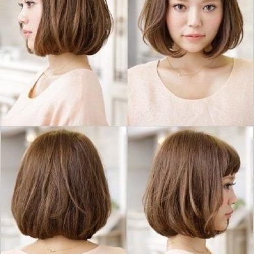 Asian Hairstyles With Short Bangs (Photo 7 of 20)