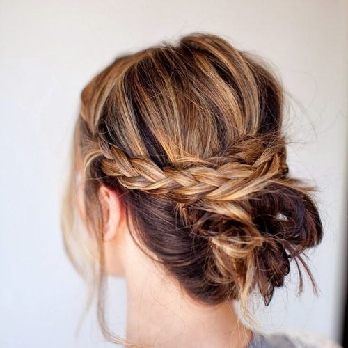Easy Updo Hairstyles For Medium Hair (Photo 1 of 15)