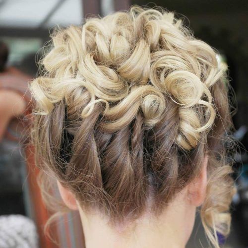Easy Curled Prom Updos (Photo 10 of 20)