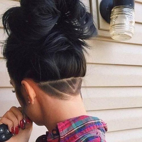 Long Hairstyles Shaved Underneath (Photo 12 of 15)