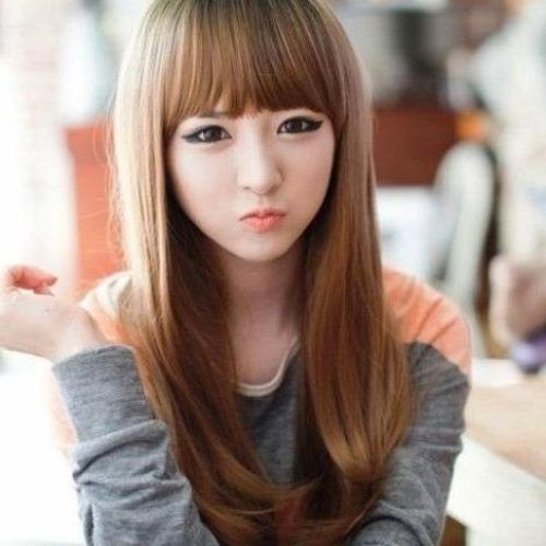 Cute Korean Hairstyles For Girls (Photo 6 of 20)