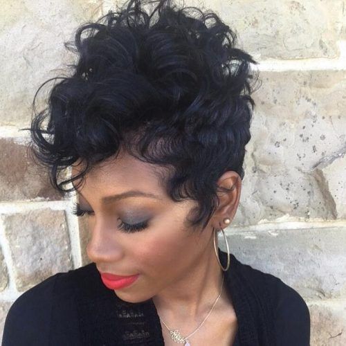 Short Pixie Haircuts For Black Hair (Photo 18 of 20)