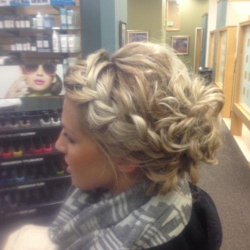 Blonde Polished Updos Hairstyles For Wedding (Photo 18 of 20)