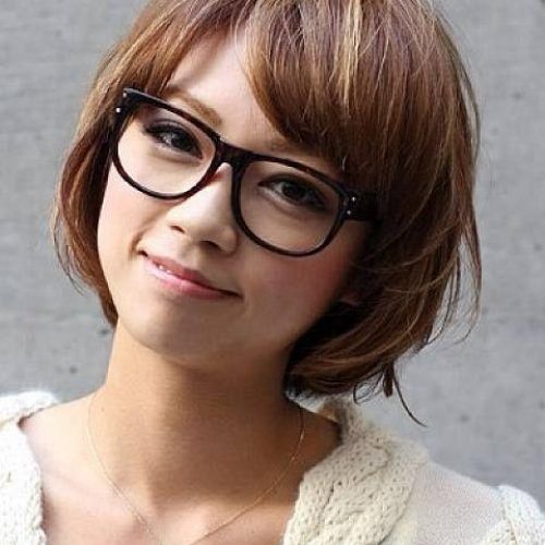 Short Haircuts For People With Glasses (Photo 2 of 20)