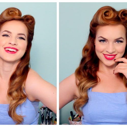 50S Updo Hairstyles For Long Hair (Photo 1 of 15)