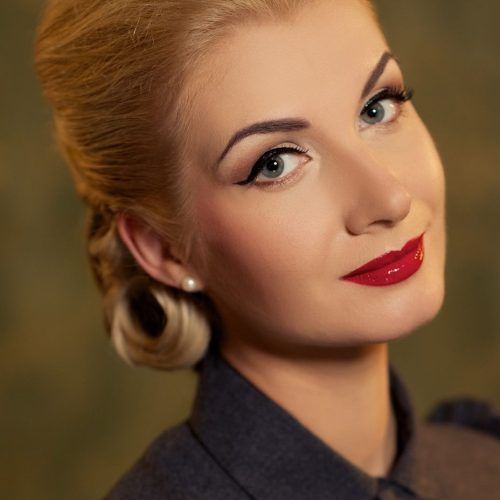 50S Hairstyles Updos (Photo 8 of 15)