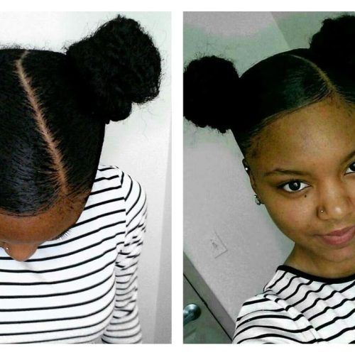 Updo Hairstyles For Natural Hair With Weave (Photo 3 of 15)