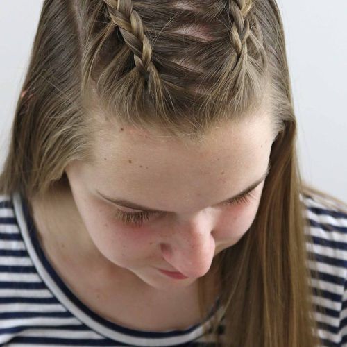 Ponytail Hairstyles With A Braided Element (Photo 2 of 20)
