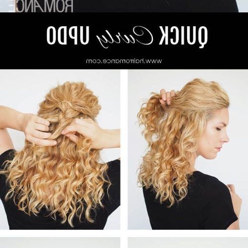Hair Updos For Curly Hair (Photo 15 of 15)