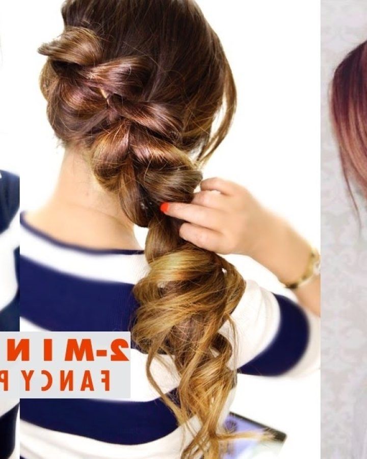 20 Photos 2-minute Side Pony Hairstyles