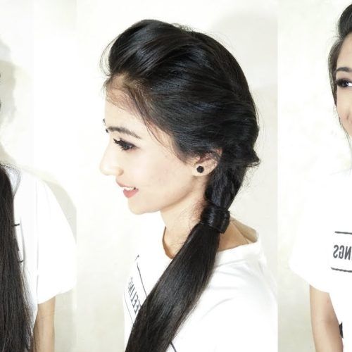 2-Minute Side Pony Hairstyles (Photo 2 of 20)