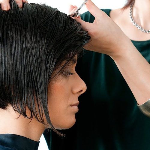 A-Line Bob Hairstyles With Arched Bangs (Photo 15 of 20)
