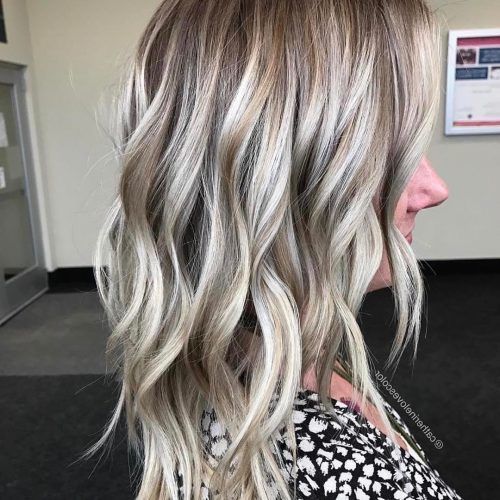 Ice Blonde Lob Hairstyles (Photo 10 of 20)