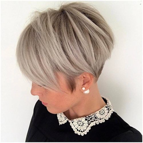 Sassy Silver Pixie Blonde Hairstyles (Photo 16 of 20)