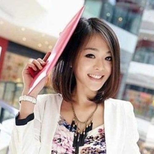 Short Bob Hairstyle For Asian Women (Photo 1 of 15)