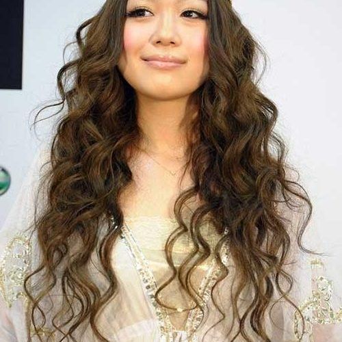 Curly Asian Hairstyles (Photo 8 of 20)