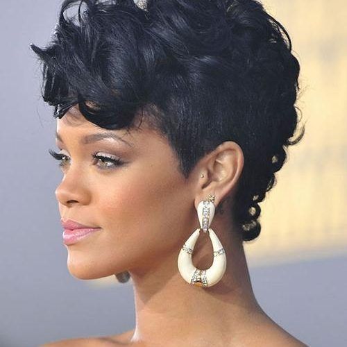 Mohawk Short Hairstyles For Black Women (Photo 10 of 20)