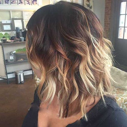 Ash Blonde Balayage For Short Stacked Bob Hairstyles (Photo 16 of 20)