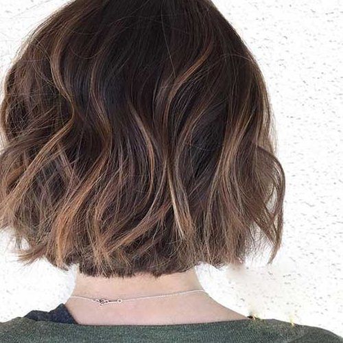 Balayage For Short Stacked Bob Hairstyles (Photo 16 of 20)