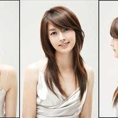 Korean Haircuts For Round Face (Photo 11 of 20)