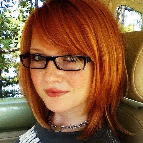 Short Haircuts With Bangs And Glasses (Photo 11 of 20)