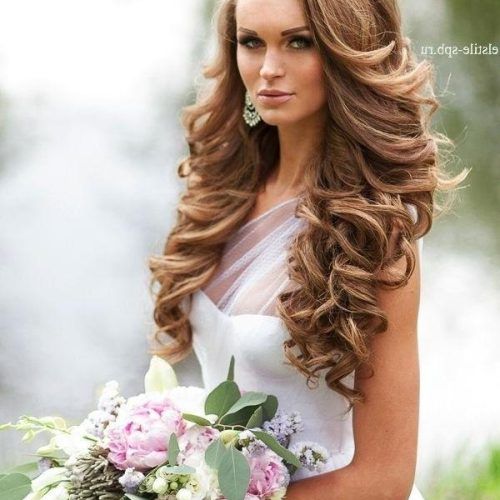Curly Hairstyles For Weddings Long Hair (Photo 6 of 15)