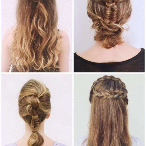 Braided And Twisted Off-Center Prom Updos (Photo 8 of 20)