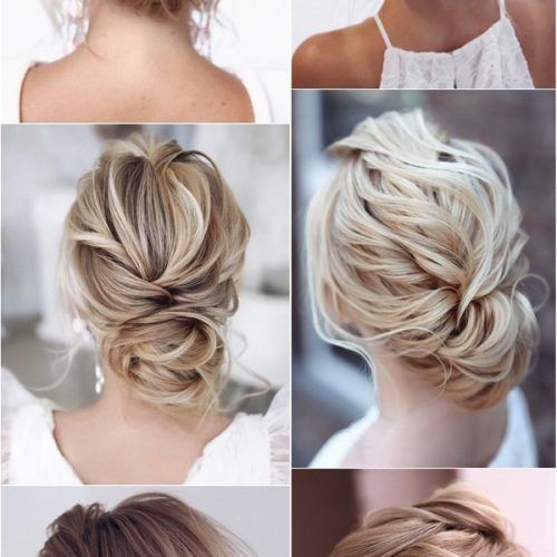 Updos Hairstyles Low Bun Haircuts (Photo 4 of 20)