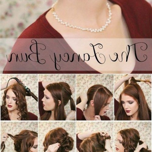 Easy Vintage Updo Hairstyles (Photo 14 of 15)