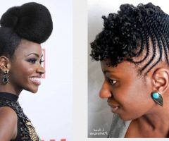 2024 Latest Updo Hairstyles for Black Women with Natural Hair