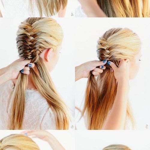 Loosely Tied Braid Hairstyles With A Ribbon (Photo 20 of 20)