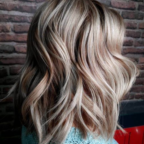 White-Blonde Curly Layered Bob Hairstyles (Photo 20 of 20)