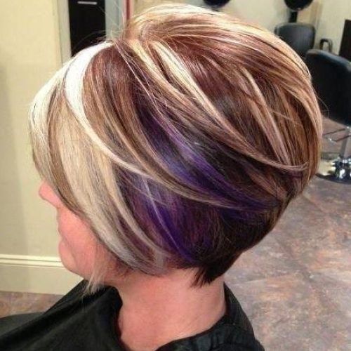 Most Popular Stacked Bob Haircuts throughout 30 Stacked A-Line Bob Haircuts You May Like - Pretty Designs (Photo 112 of 292)