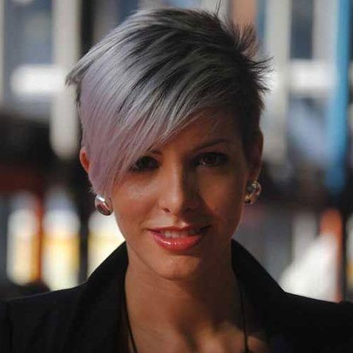 Short Hairstyles For Salt And Pepper Hair (Photo 7 of 20)