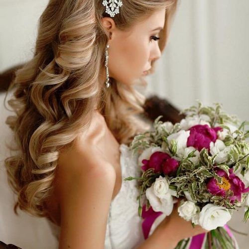 Wedding Hairstyles With Hair Accessories (Photo 1 of 15)