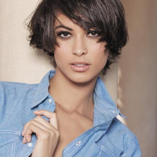 Short Hairstyles Thick Straight Hair (Photo 13 of 20)
