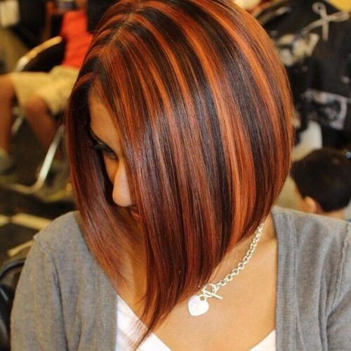 Short Haircuts With Red And Blonde Highlights (Photo 6 of 20)